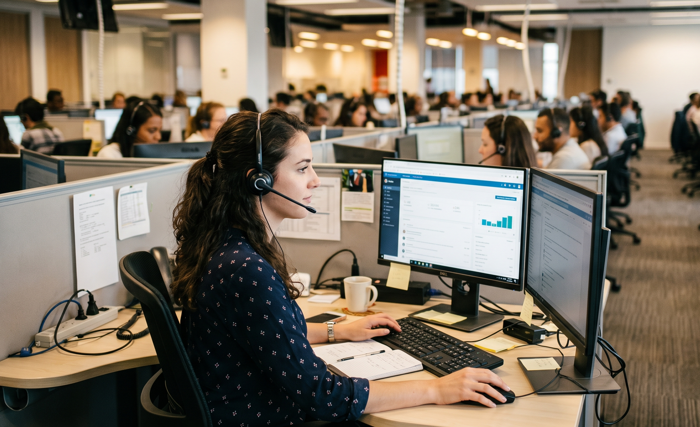 Soon intraday planning view for customer support operations